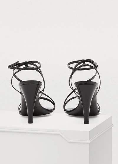 Shop Isabel Marant Arora Heeled Sandals In Black