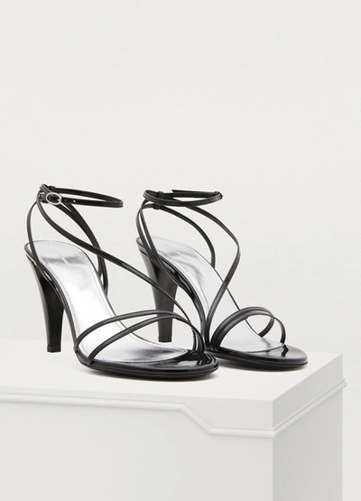 Shop Isabel Marant Arora Heeled Sandals In Black