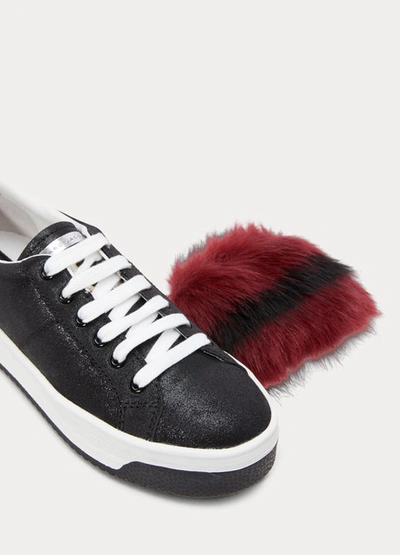 Marc Jacobs Empire Faux Fur Sneakers In Black ModeSens
