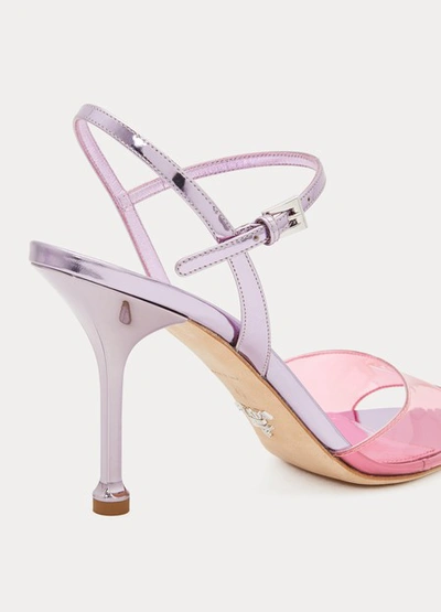 Shop Prada High-heeled Sandals In Pink