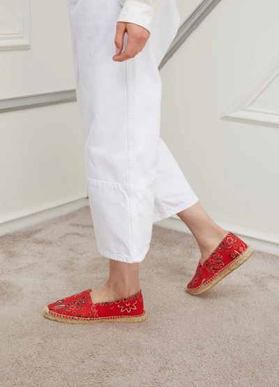 Shop Isabel Marant Canaee Espadrilles In Red