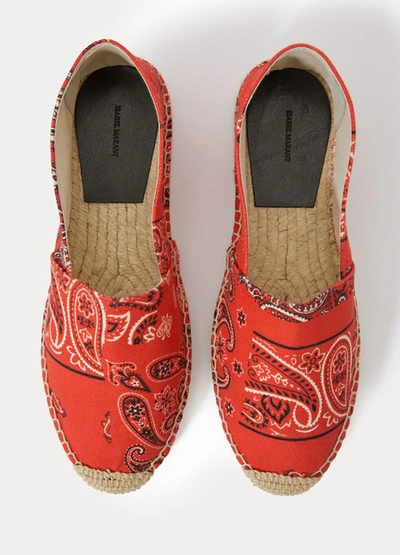 Shop Isabel Marant Canaee Espadrilles In Red