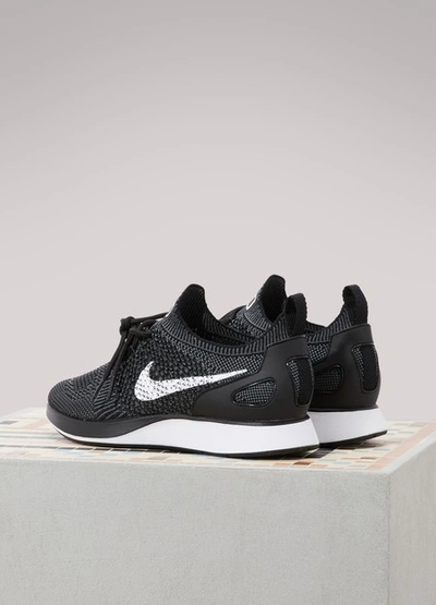 Shop Nike Air Zoom Mariah Flyknit Racer Sneakers In Black