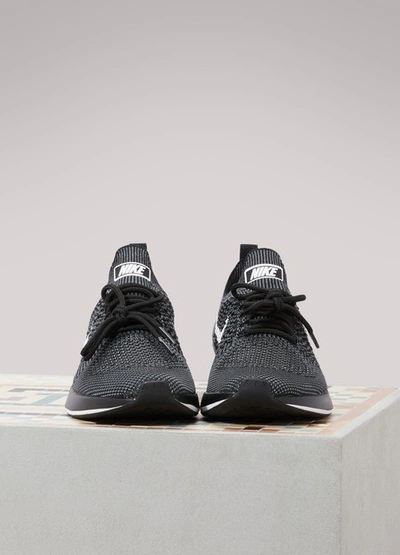 Shop Nike Air Zoom Mariah Flyknit Racer Sneakers In Black