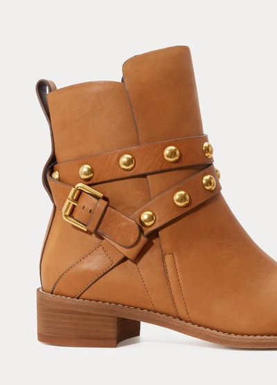 Shop See By Chloé Janis Ankle Boots In Cuoio