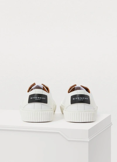 Shop Givenchy Tennis Light Sneakers In Blanc