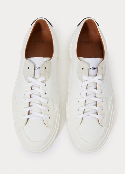 Shop Givenchy Tennis Light Sneakers In Blanc