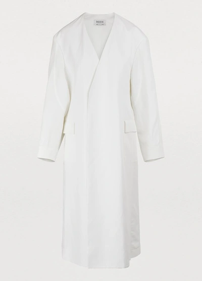 Shop Gauchère Nurane Coat In White