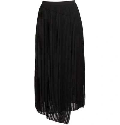 Shop Gauchère May Pleated Skirt In Black