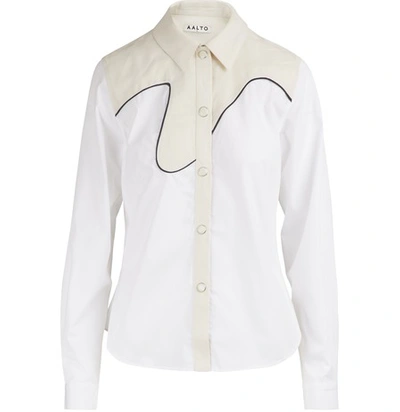 Shop Aalto Western Shirt In White