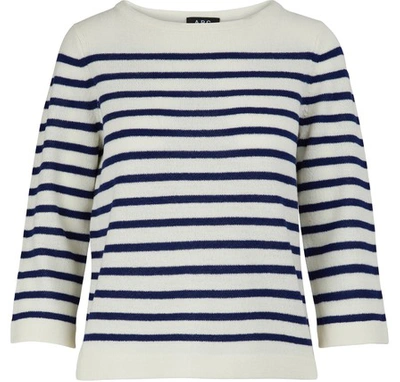 Shop A.p.c. Claudine Jumper In Écru