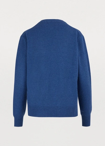 Shop Marc Jacobs New York Sweatshirt In Blue Multi