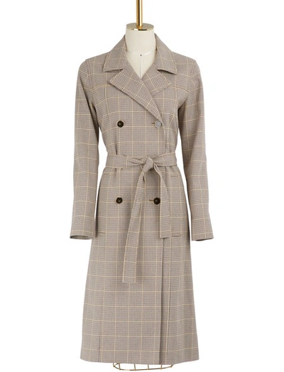 Shop Vanessa Seward Gabia Trench In Noisette