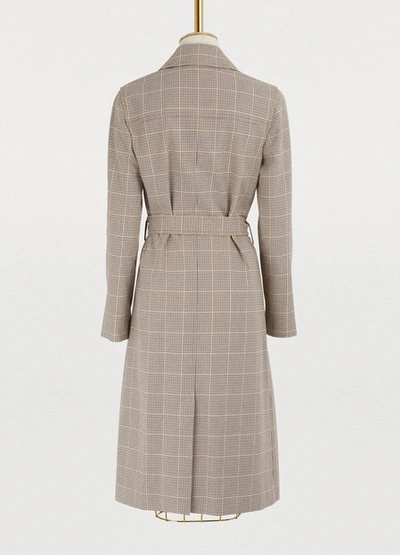 Shop Vanessa Seward Gabia Trench In Noisette