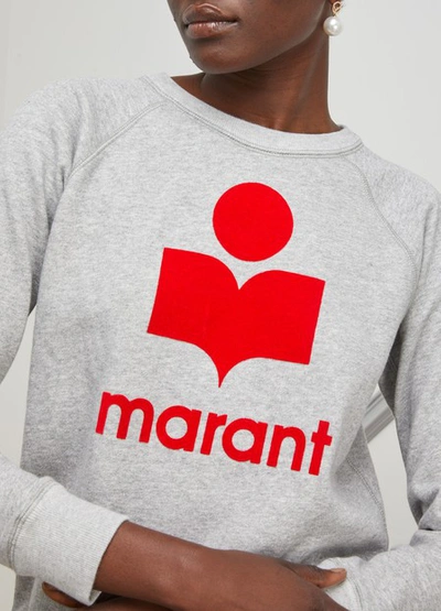Shop Isabel Marant Étoile Milly Sweatshirt In Grey