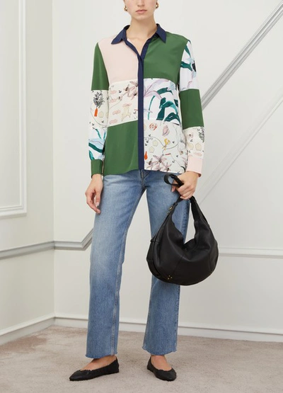 Shop Tory Burch Poetry Shirt In Multicolor