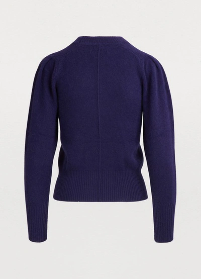 Shop Isabel Marant Conway Cashmere Sweater In Midnight