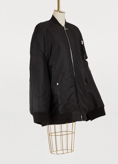 Shop Rick Owens Oversize Down Jacket In Black