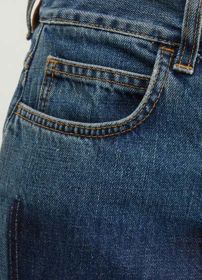 Shop Jw Anderson Shaded Pockets Jeans In Color