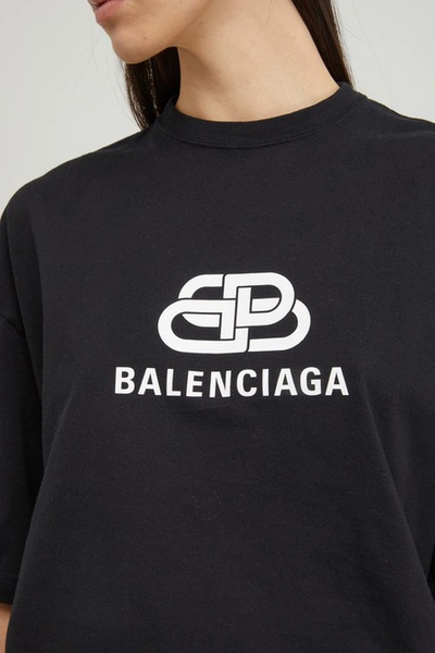 Shop Balenciaga Bb Short-sleeve T-shirt In 1000
