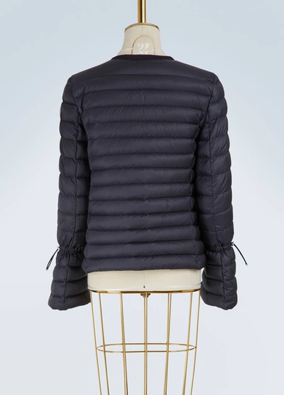 Shop Moncler Almandin Down Jacket In Navy