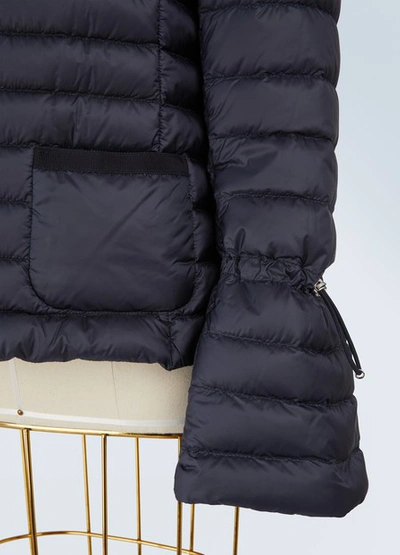 Shop Moncler Almandin Down Jacket In Navy