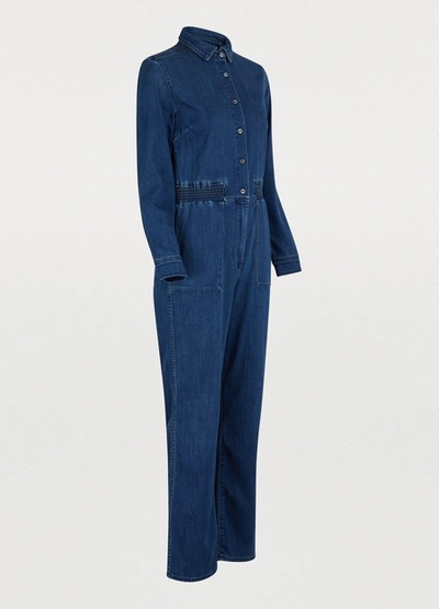 Shop 3x1 Mila Denim Jumpsuit In Leon