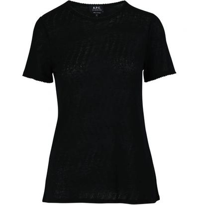 Shop A.p.c. Bail T-shirt In Noir