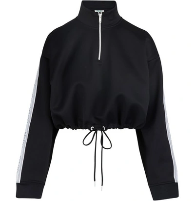 Shop Kenzo Cropped Sweater In Black