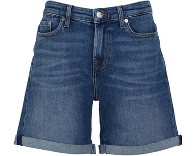 Shop 7 For All Mankind The Boy Shorts In Rooftop