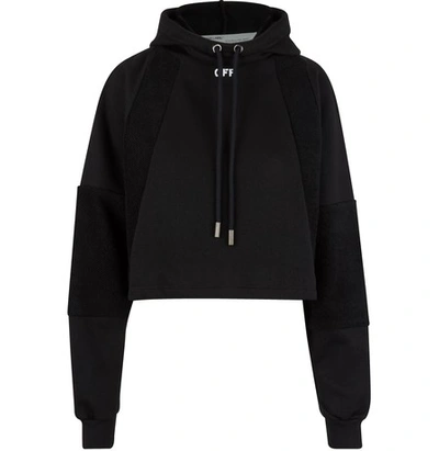 Shop Off-white College Sweatshirt In Black / White