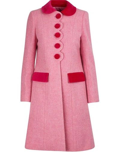 Shop Marc Jacobs The Sunday Best Coat In Pink