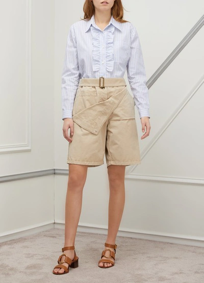 Shop Jw Anderson Buttoned Shorts In Color