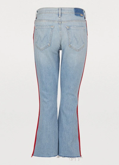 Shop Mother The Insider Jeans In Thanks/ Again Racer