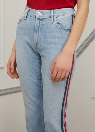 Shop Mother The Insider Jeans In Thanks/ Again Racer