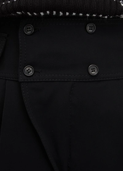 Shop N°21 High-waisted Pants In Black