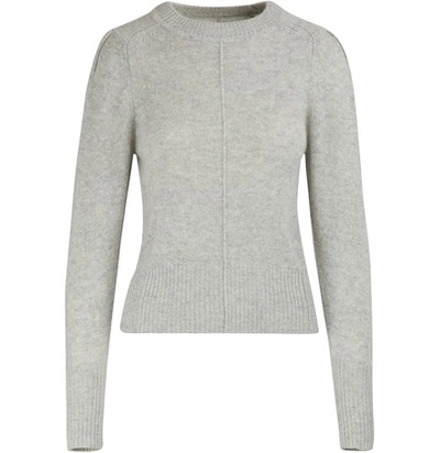 Shop Isabel Marant Conway Cashmere Sweater In Light Grey