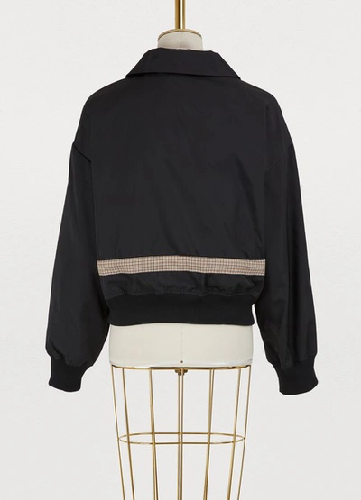 Shop Aalto Nylon Jacket In Black