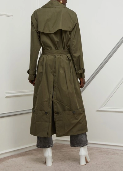 Shop Jw Anderson Versatile Trench In Khaki