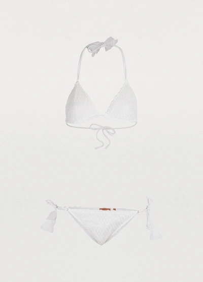 Shop Missoni Lined Bikini In White