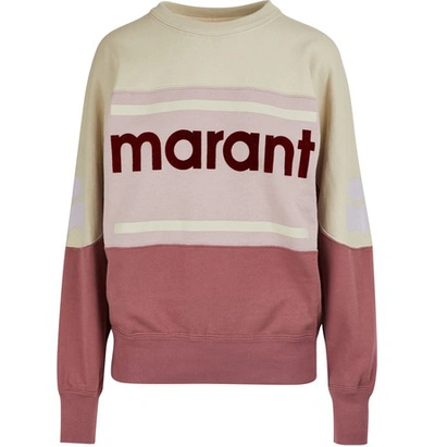 Shop Isabel Marant Étoile Gallian Sweatshirt In Pink