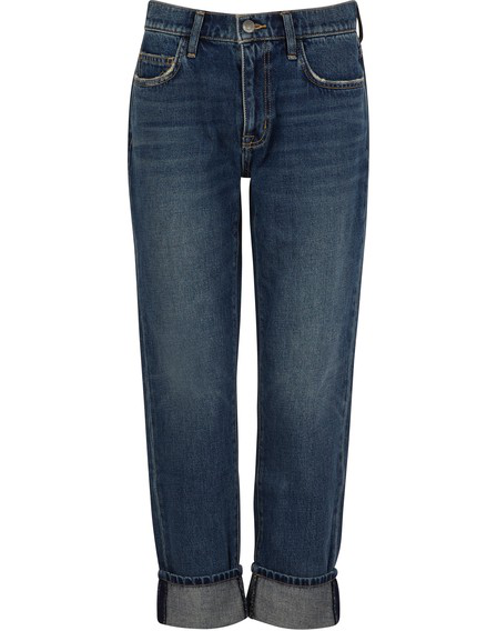 Current Elliott The Fling Relaxed Fit Jeans In 1 Rigid Indigo | ModeSens