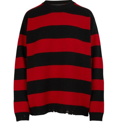 Marc Jacobs The Grunge Sweater In Red