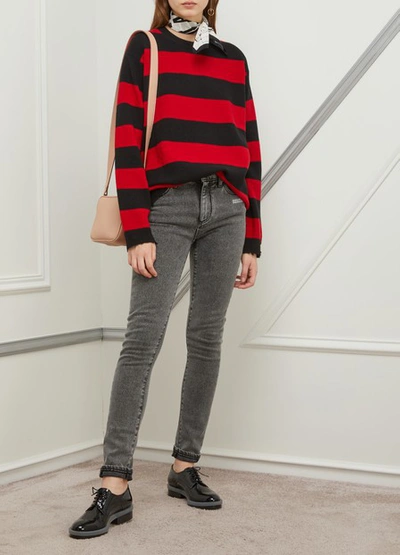 Marc Jacobs The Grunge Sweater In Red