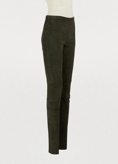 Shop Stouls Angelin High-waisted Leggings In Grey