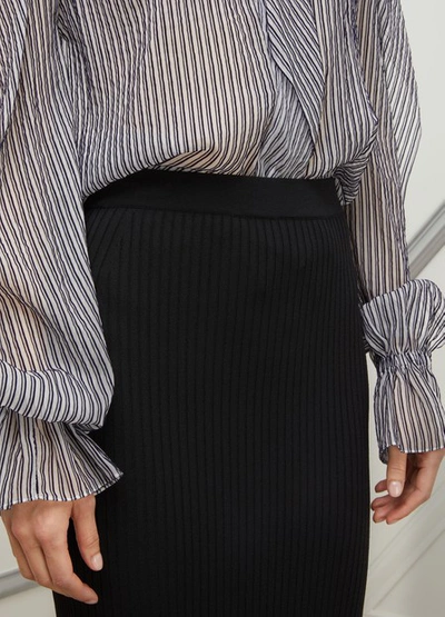 Shop Max Mara Fano Skirt In Black
