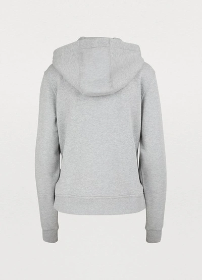 Shop Burberry Aubree Sweatshirt In Pale Grey Melange