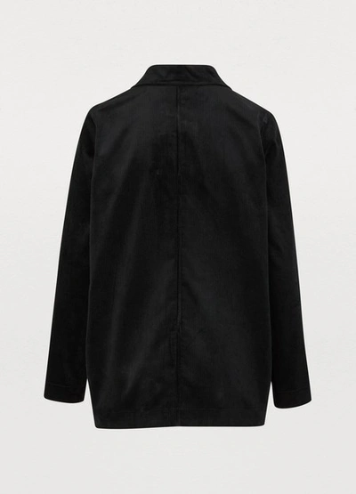 Shop Atlantique Ascoli Fugue Jacket In Black