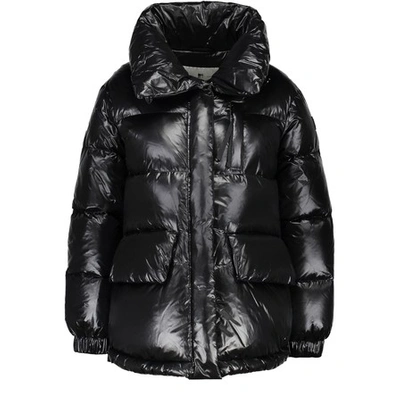 Shop Woolrich Alquippa Down Jacket In Black
