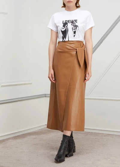 Shop Loewe Salome T-shirt In White